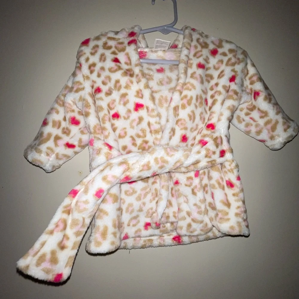 Baby 0-9 Months Animal Print Bath Robe Zak & Coey
